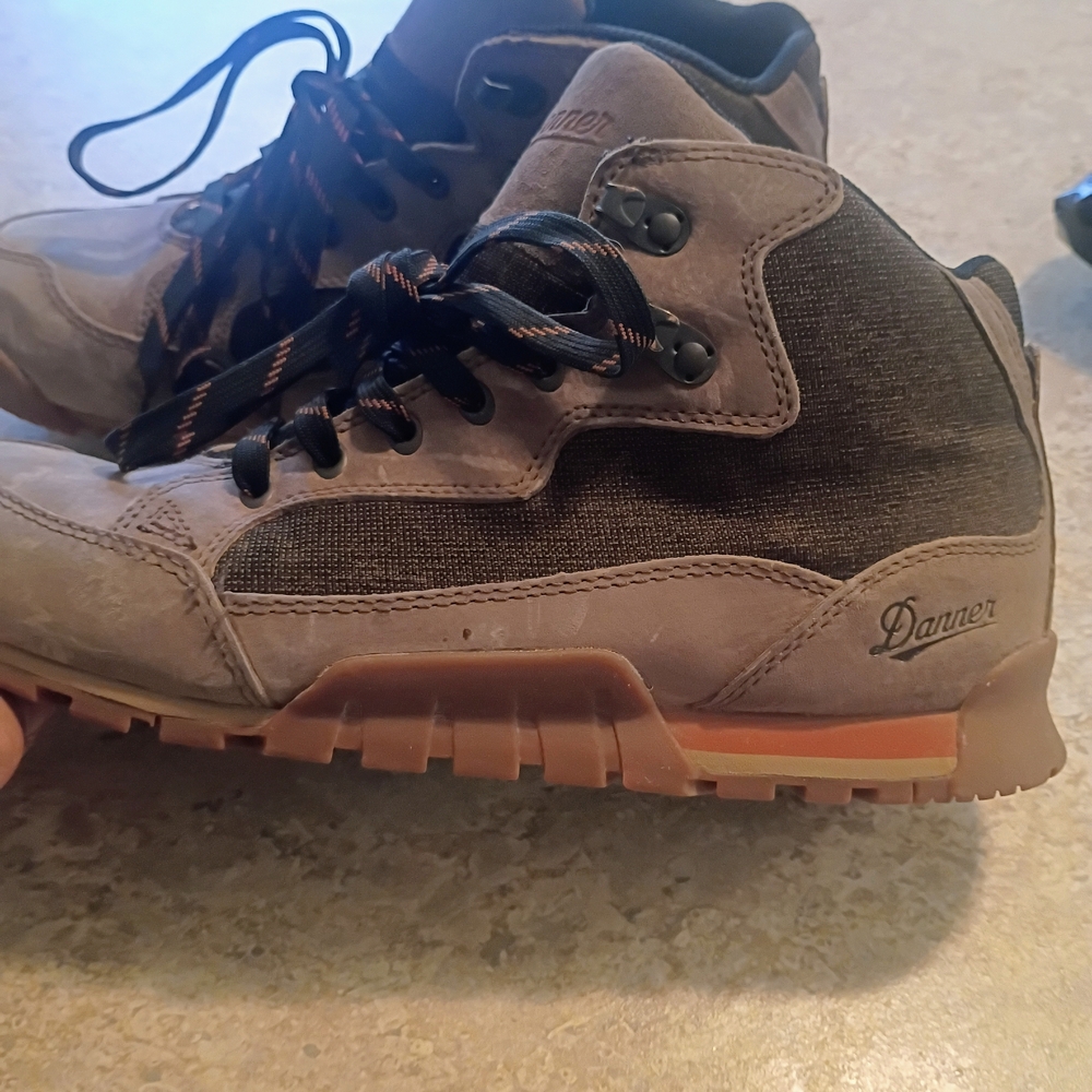 Danner Men's Brown and Black Hiking Boots